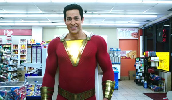 shazam smiling zachary levi