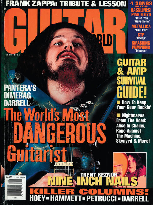 Guitar World Magazine Covers Gallery Every Issue from 1994 to 2000