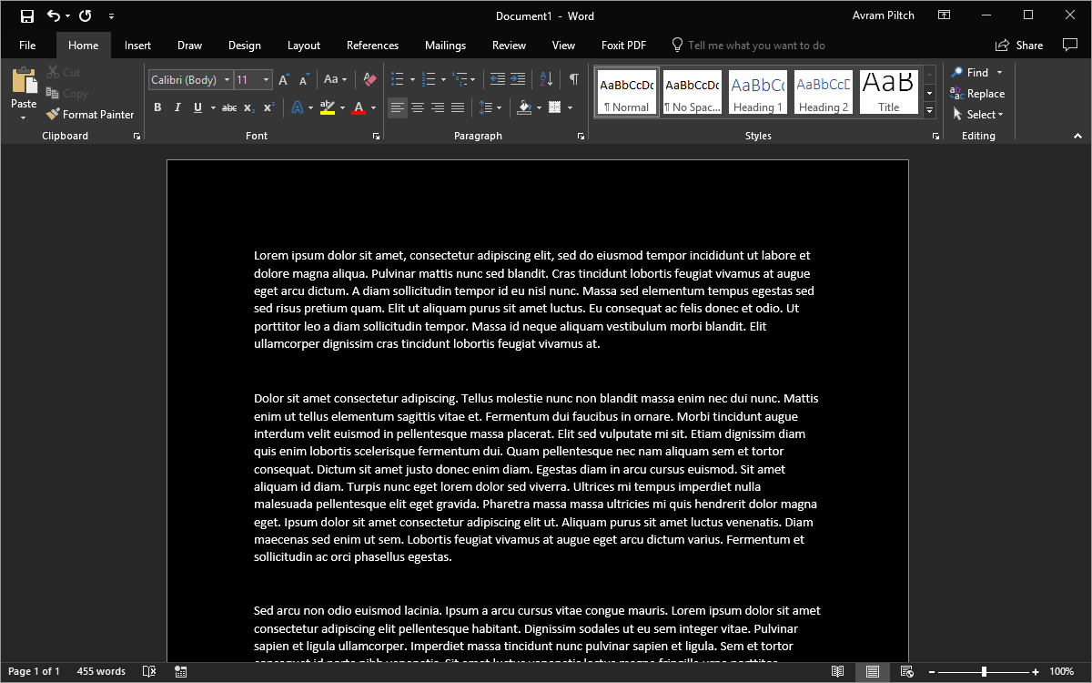 Word Documents