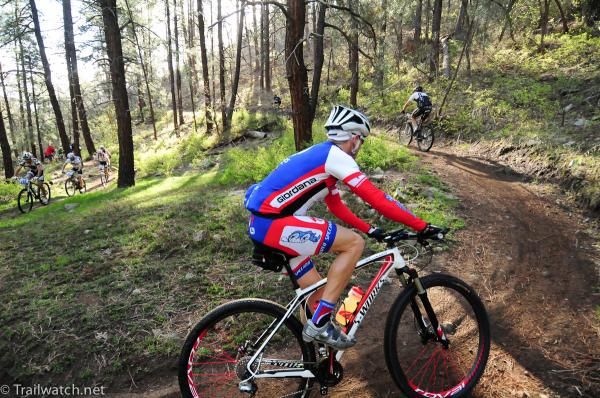 Riders cruise up some of the sweetest singletrack in the state