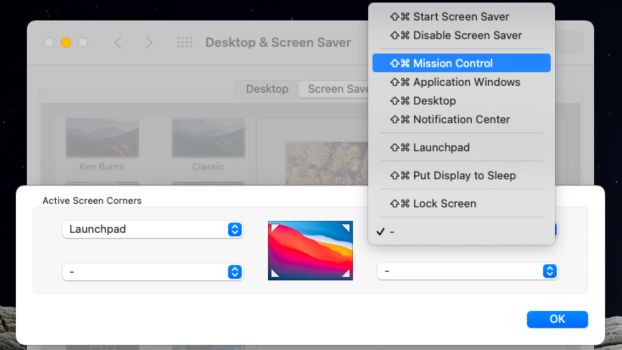 How to use Hot Corner on Mac to launch actions easily