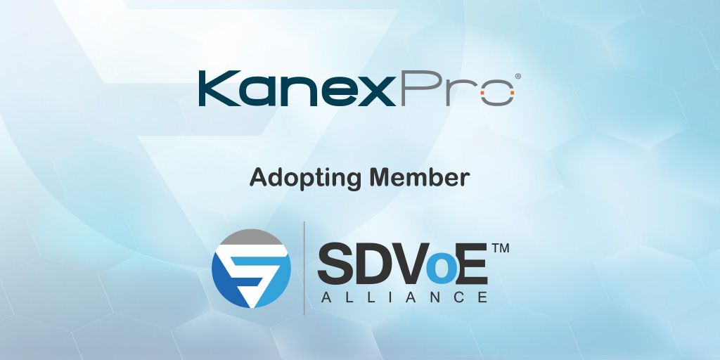 KanexPro Joins SDVoE Alliance prior to ISE 2020