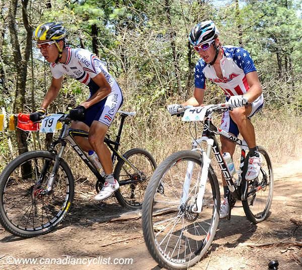 Jeremy Horgan-Kobelski (USA) and Paolo Montoya (Costa Rica).
