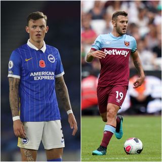 Ben White and Jack Wilshere