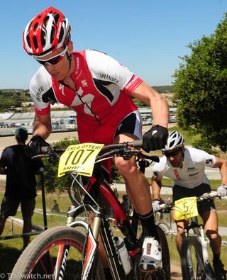 Plaxton and Batty lead US Pro XCT overall after three rounds