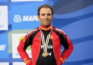 Bronze medalist Alejandro Valverde (Spain)