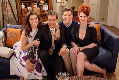 The Will & Grace cast.