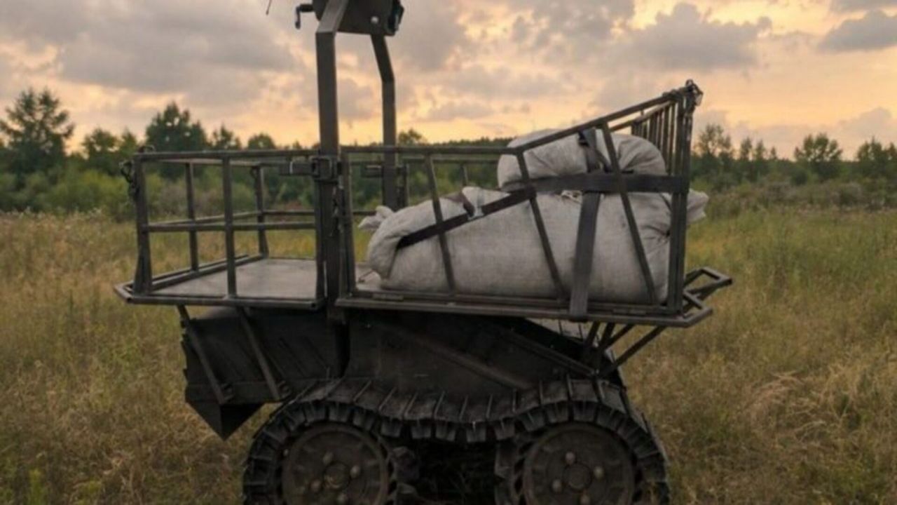 Ukraine's Gnom L2 UGV Hauls 210kg Over Rough Terrain
