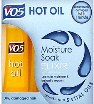 VO5 Moisture Soak Hot Oil Treatment x 4, £2.86