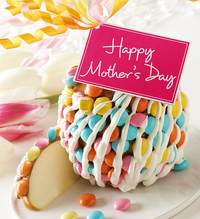 Happy Mother's Day Caramel Apple with Candies - $22.99 at Harry and David
