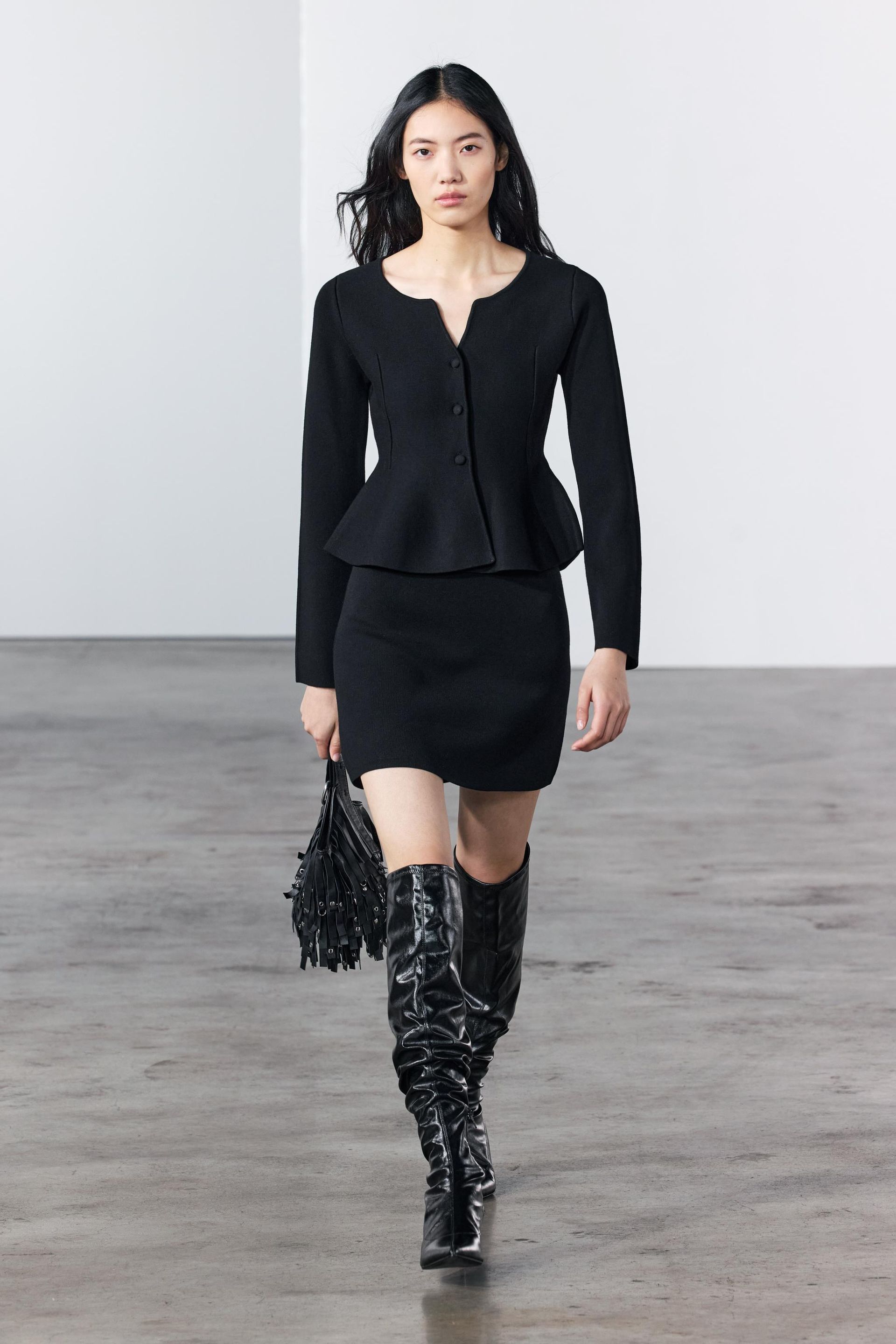 Peplum Cardigan