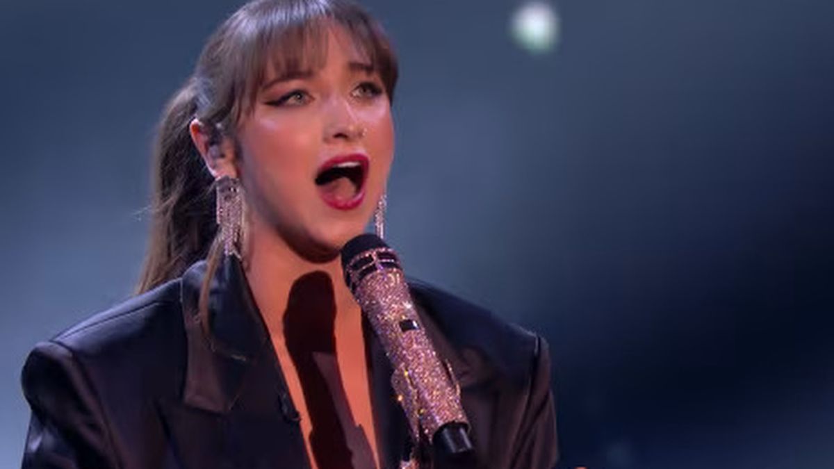 Sydnie Christmas performs &#039;My Way&#039; during the BGT 2024 semi-finals