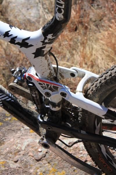 One half of ABP the EVO Link and Full Floater shock mount