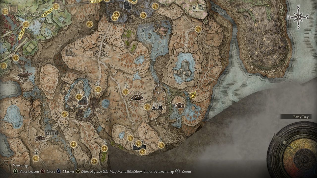 Elden Ring statue riddle - Gesture location