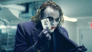 Heath Ledger as the Joker in The Dark Knight