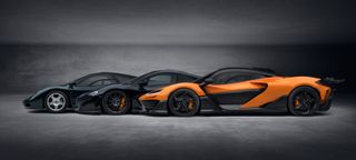 McLaren F1, P1 and W1