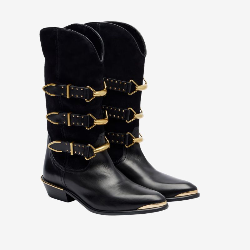 Image of black boots