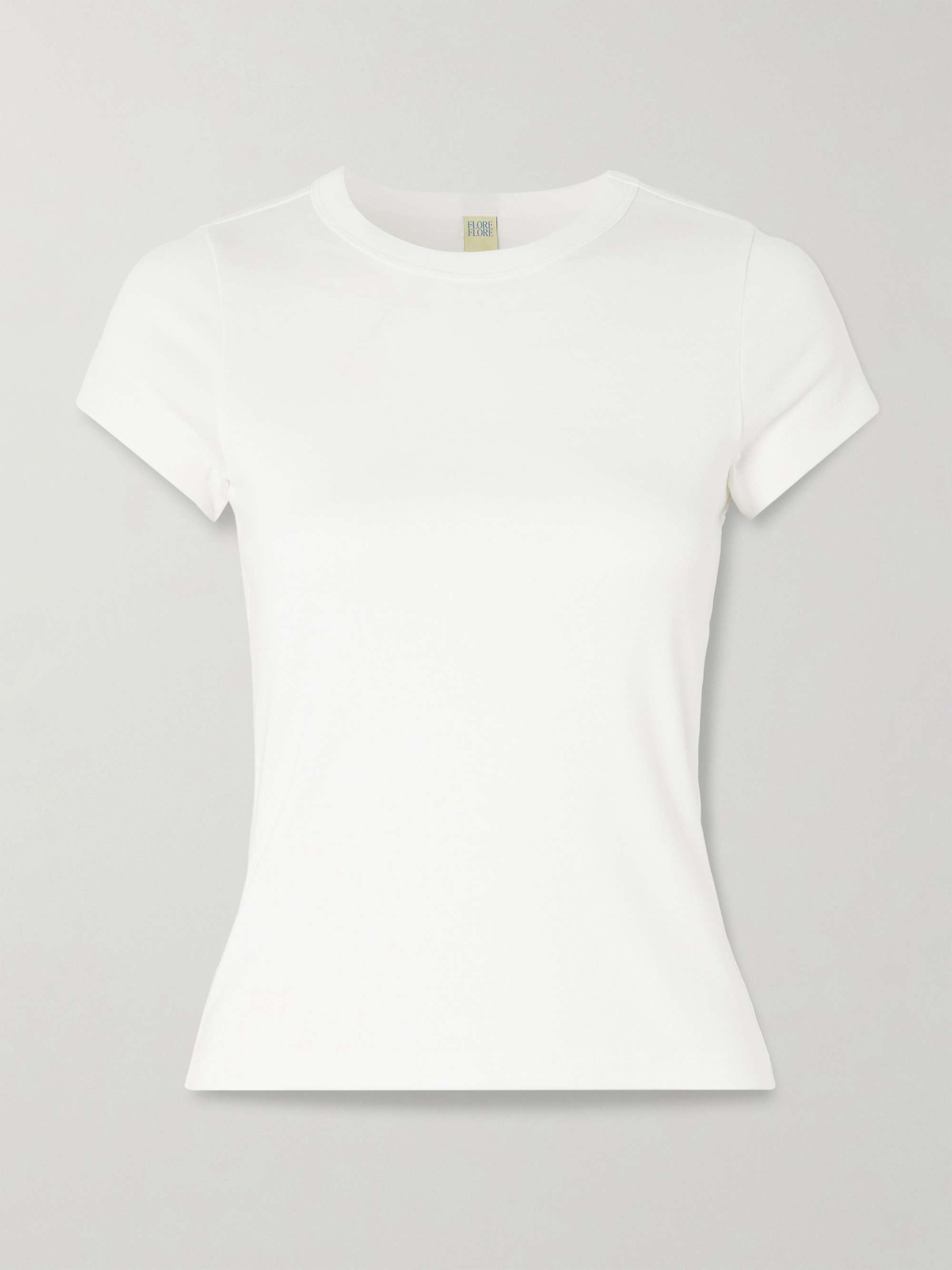 Car Baby Tee Ribbed Organic Cotton-Jersey T-Shirt