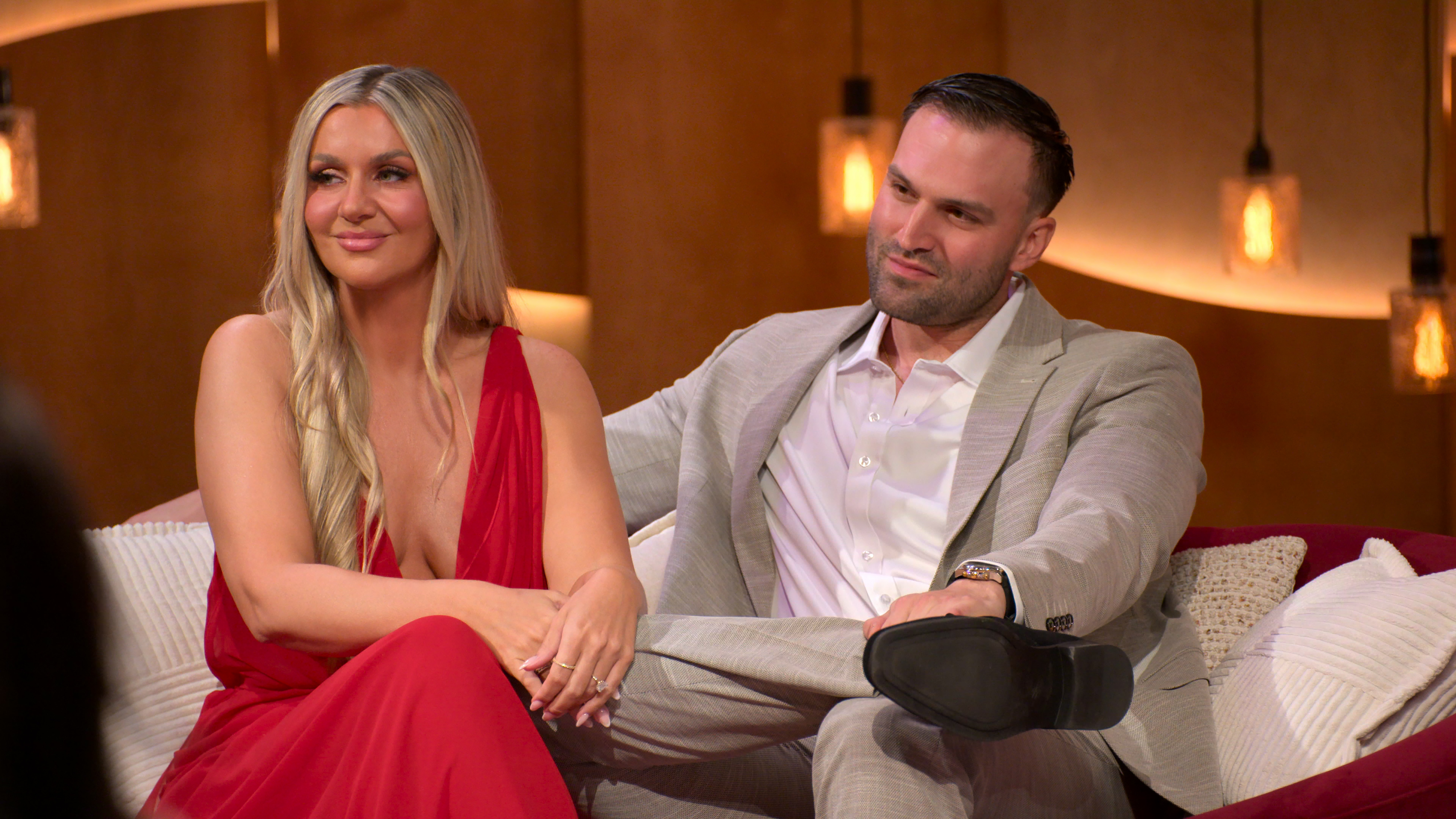 Casey and David in Netflix's 'The Ultimatum' season 4 reunion.