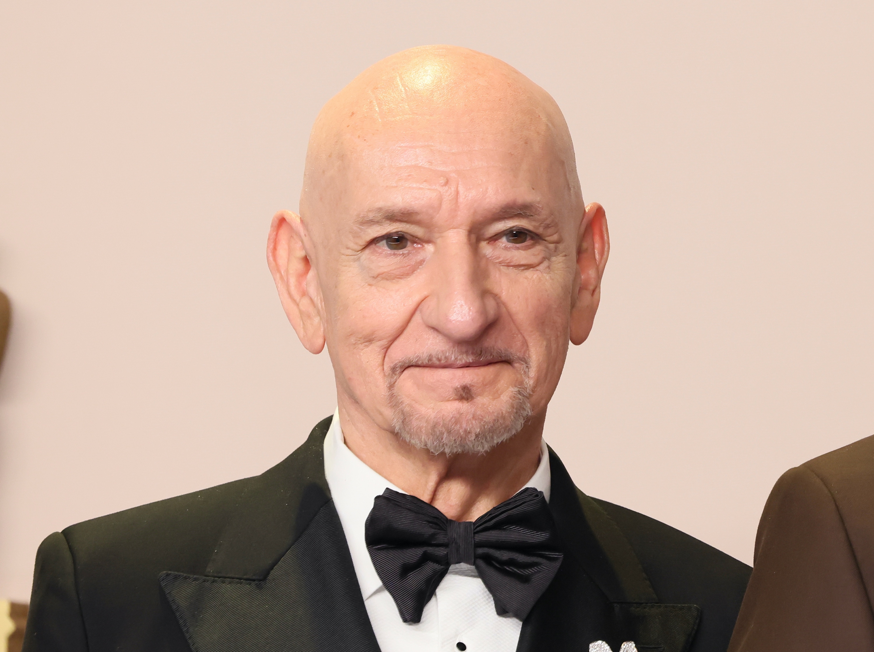 HOLLYWOOD, CALIFORNIA - MARCH 10: Ben Kingsley poses in the press room during the 96th Annual Academy Awards at Ovation Hollywood on March 10, 2024 in Hollywood, California. (Photo by Rodin Eckenroth/Getty Images)