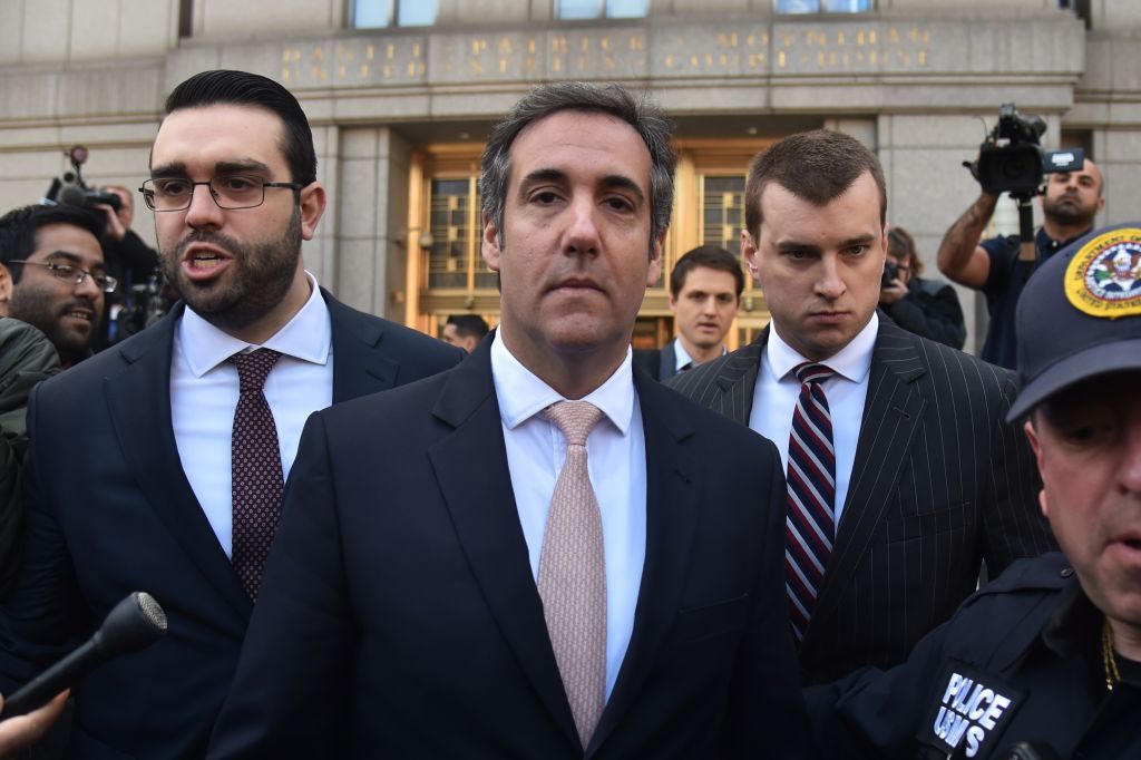 Michael Cohen in federal court