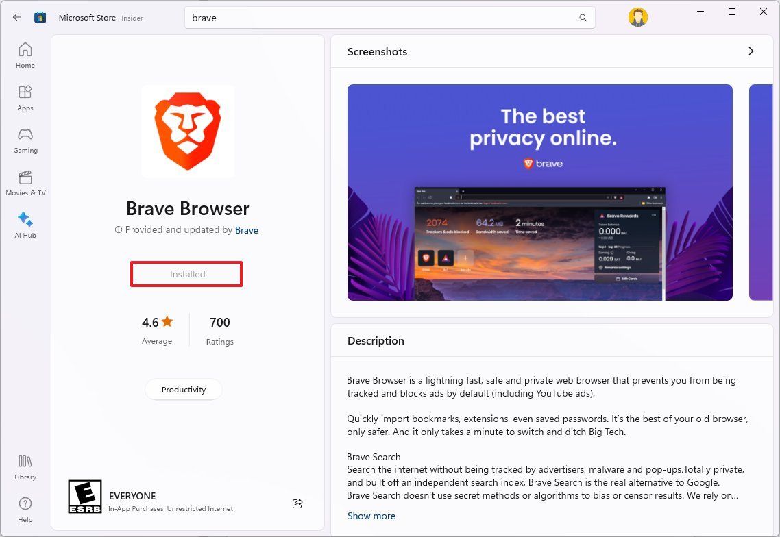 How To Get Started With Brave Browser On Windows 11 