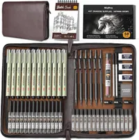 Nicpro 58pcs art drawing set