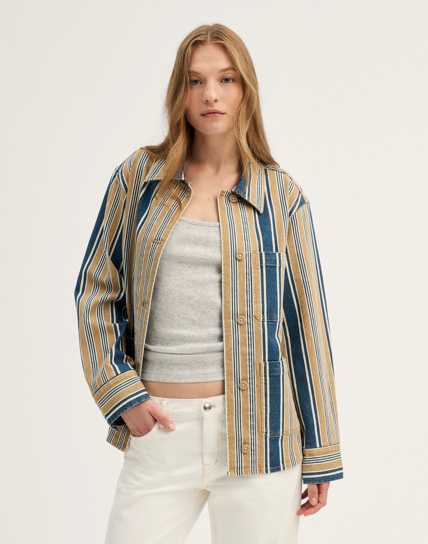 Denim Chore Shirt-Jacket