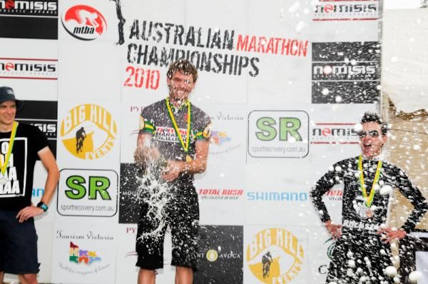 Ben Mather pops the lid on celebrations.