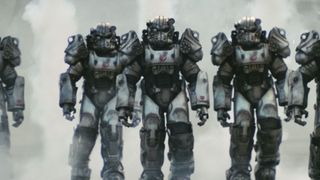 Robots marching in Fallout
