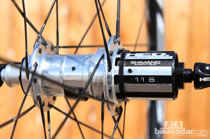 HED's latest wheels are already compatible with 11-speed Shimano and SRAM cassettes.