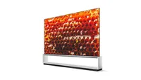 LG Z1 8K OLED TV on white background