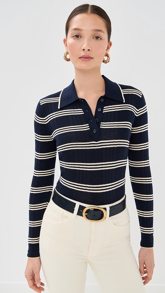 Reformation Hermia Regenerative Merino Polo