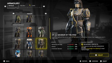 Helldivers 2 best armour tier list: Strong passives and early sets to
