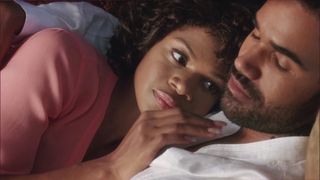 Kimberly Elise and Shemar Moore in "Diary of a Mad Black Woman"