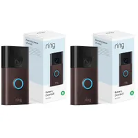 Ring Battery Video Doorbell (two pack)