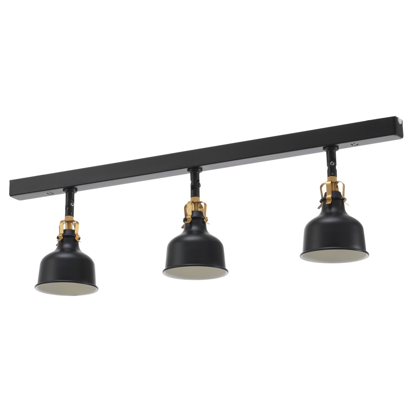 Ranarp Ceiling Track, 3-Spots - Black