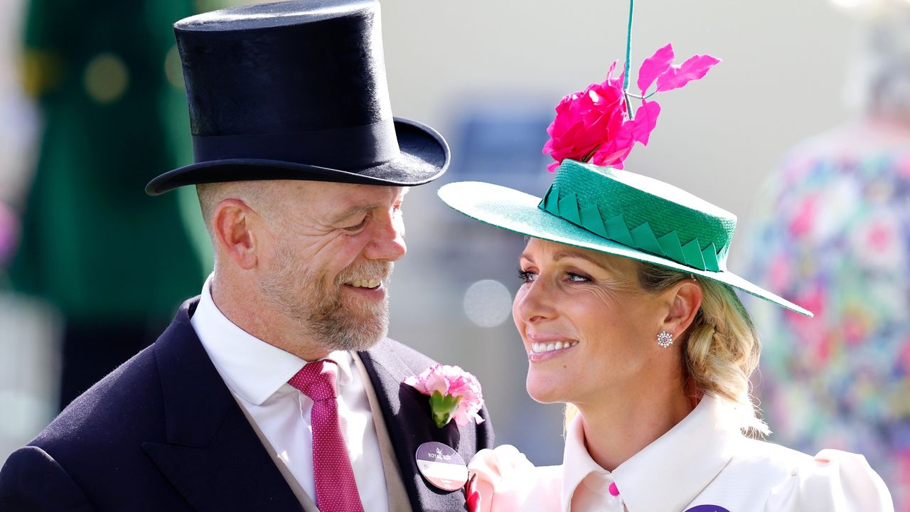 Mike Tindall and Zara Tindall&#039;s body language: Mike Tindall and Zara Tindall attend day 3 &#039;Ladies Day&#039; of Royal Ascot at Ascot Racecourse on June 16, 2022 in Ascot, England. 