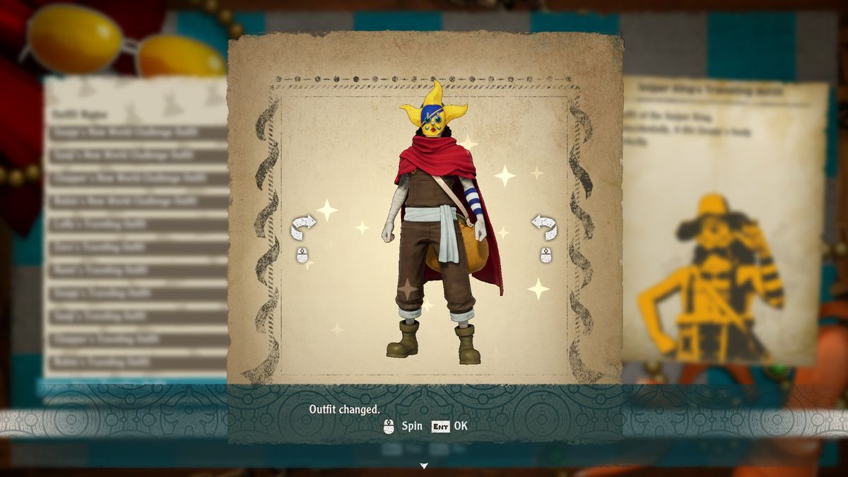 One Piece Odyssey outfits - Sniper King