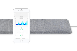 Withings sleep analyzer app with a sleep monitoring mat