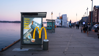 The McDonald's posters created by NORD DDB