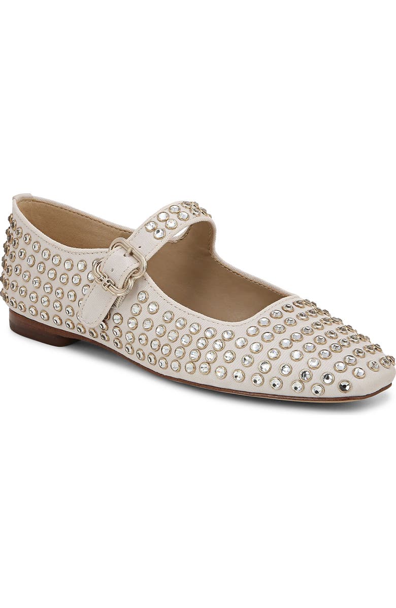 Michaela Rhinestone Mary Jane Flat