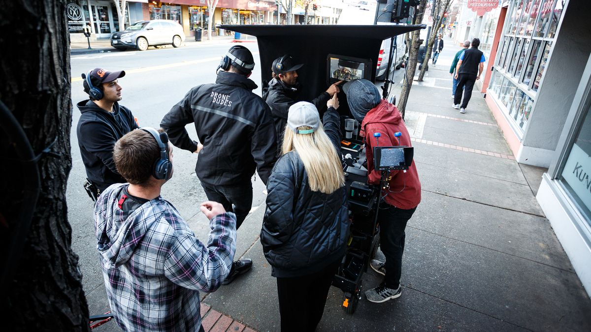 Behind the scenes of Deadly Illusions.
