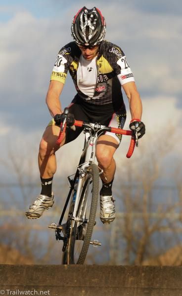 Brian Matter (Gear Grinder-Clif Bar) on top of the flyover