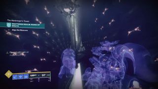 Destiny 2 Season of the Lost Shattered Realm undercroft enigmatic mystery spiky cylinders and swinging lanters