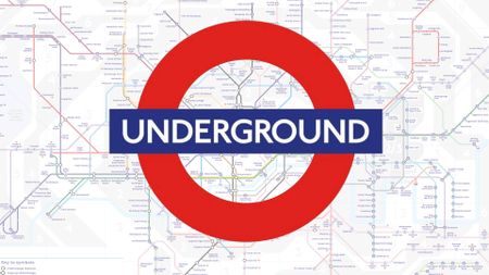 London Underground logo.