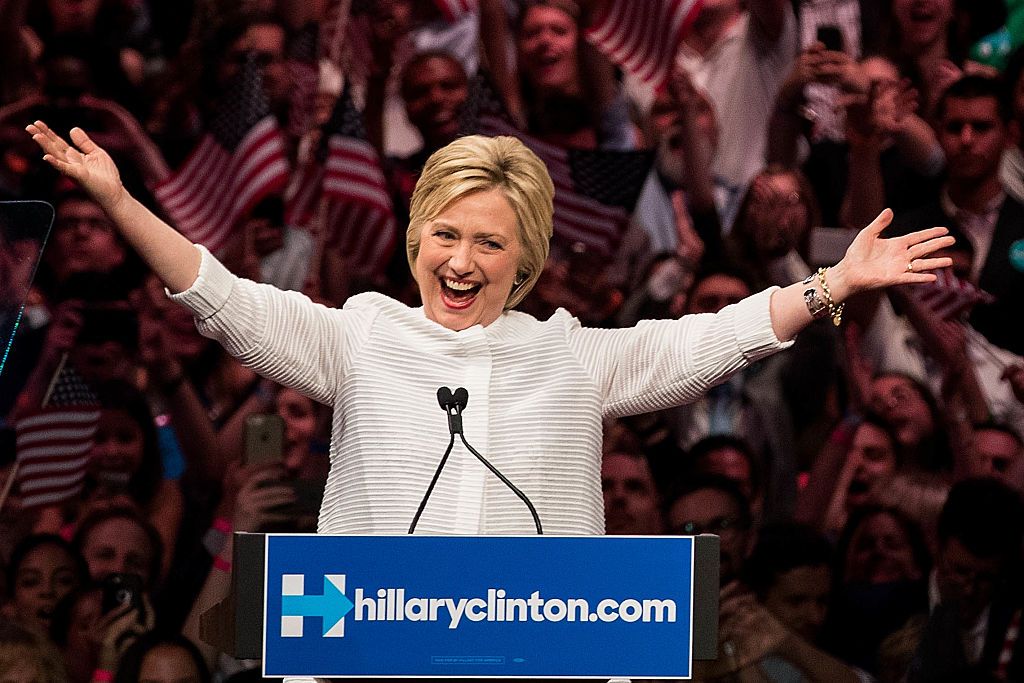 Presumptive Democratic nominee Hillary Clinton