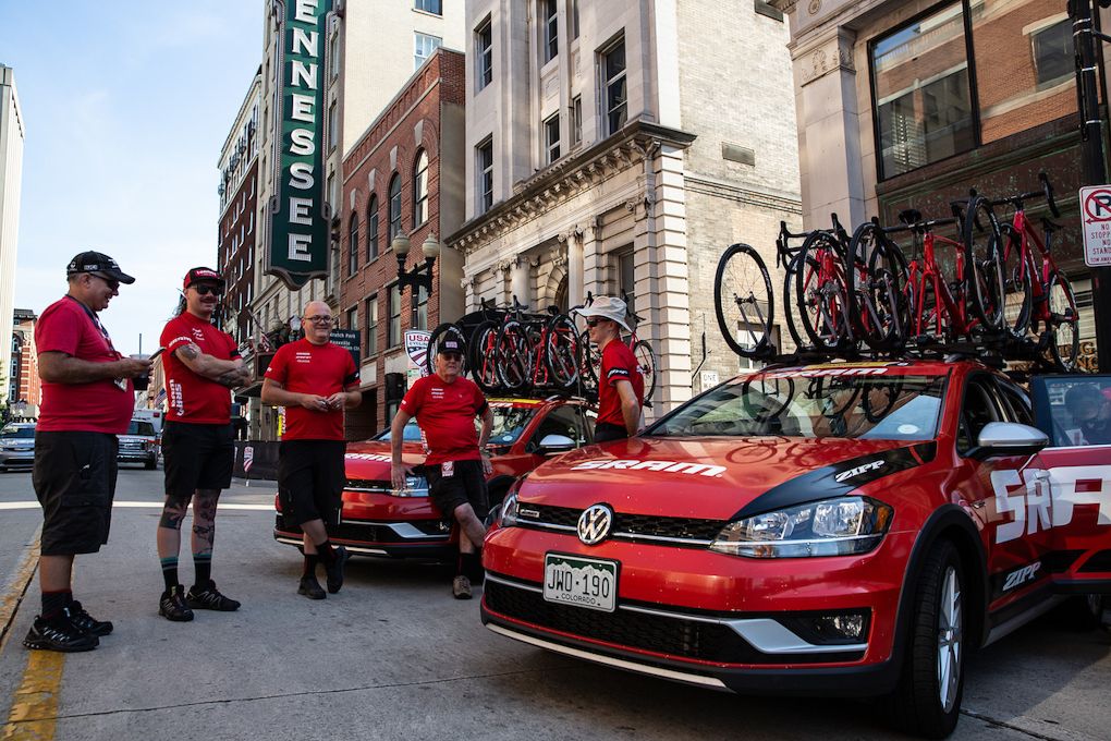 SRAM neutral support was on the scene at US Pro
