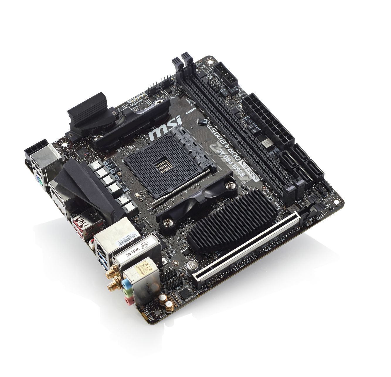 MSI B350i Pro A/C motherboard review | PC Gamer