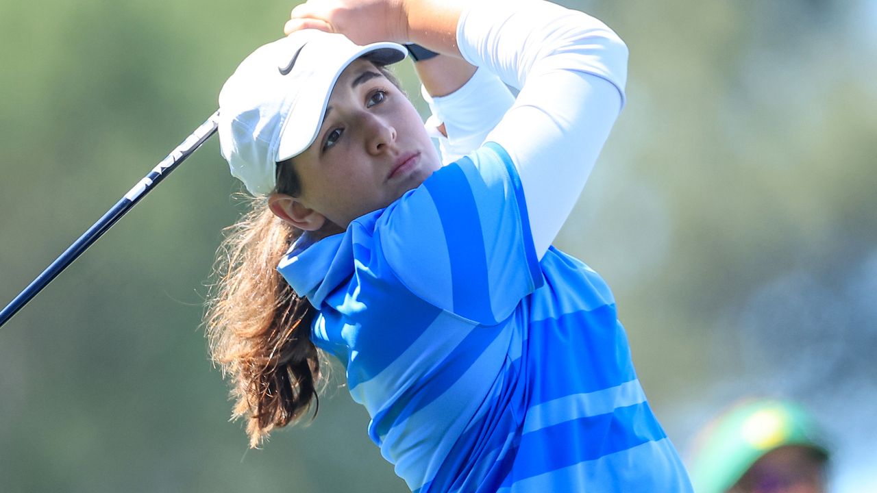 Farah O&#039;Keefe in the Augusta National Women&#039;s Amateur